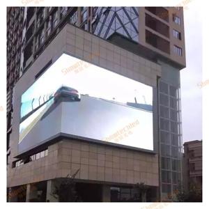 Energy Saving Outdoor LED Screen For Advertising , P7.81 High Refresh Rate