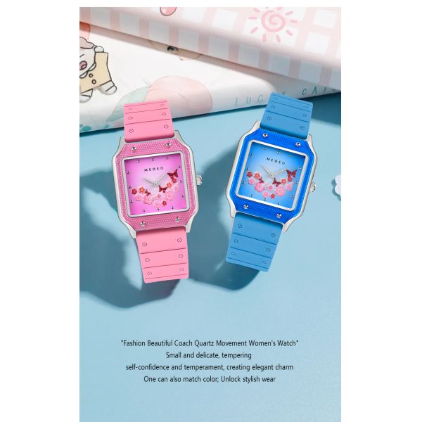 Spectrum Chrono: Vibrant Multi-Color Quartz Watch Series