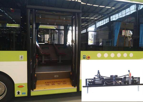 Antipinched Automatic Bus Door System Pneumatic City Bus With Glass Lock