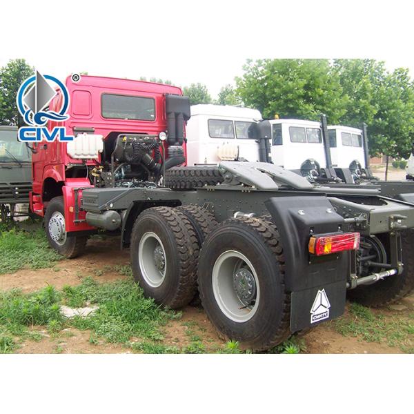 336HP 371HP 60 Ton Semi Trailer Truck with 6x6 Wheel Drive EURO II Standard , Off Road Model