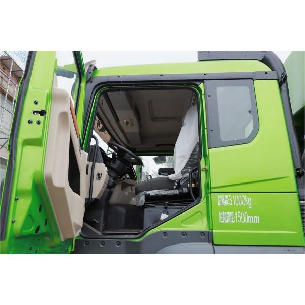 EURO 6 Emissions 430 Horsepower 8x4 5.3 Meters 15.5 Tons Weichai Heavy Dump Truck