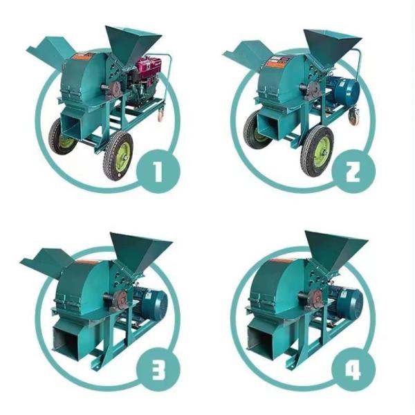 Wood Processing Made Easy Small Agricultural Bark Shredders for Pure Wood Chip