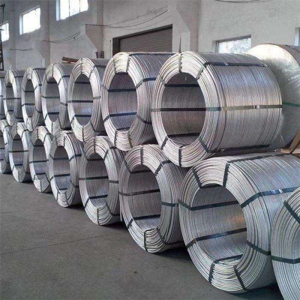 Diameter Range 8mm to 40mm Aluminium Alloy Conductors Lightweight Compared to Copper for High Voltage Power Supply Systems