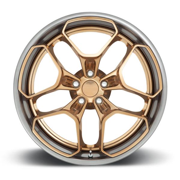factory direct custom 22 to 24 inch aluminum gold bronze brushed car forged wheels