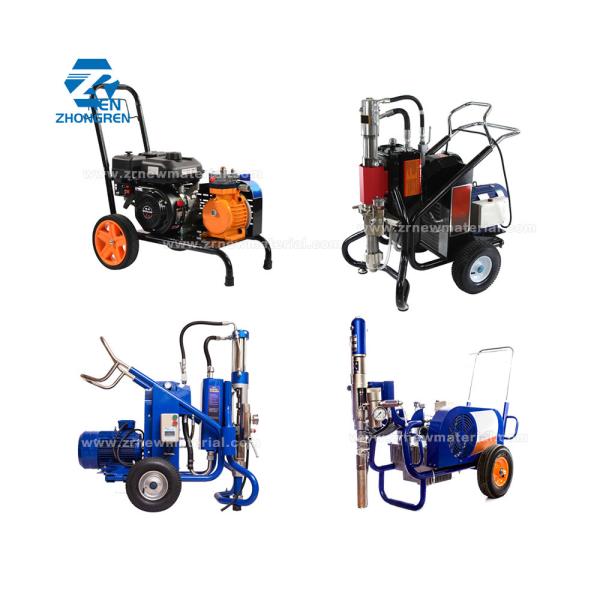 OEM Gas Powered Airless Paint Sprayer Putty Paint Machine For Ship Spraying