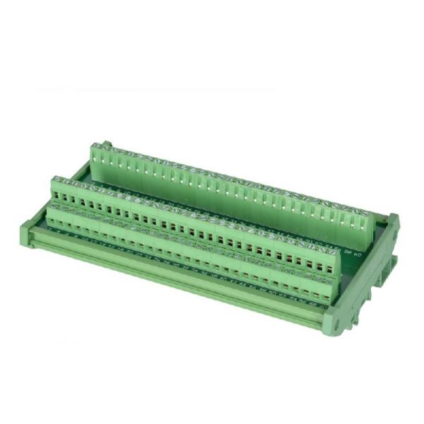 64 ways Wiring Connection Plate Terminal Blocks Distribution Board Din Rail