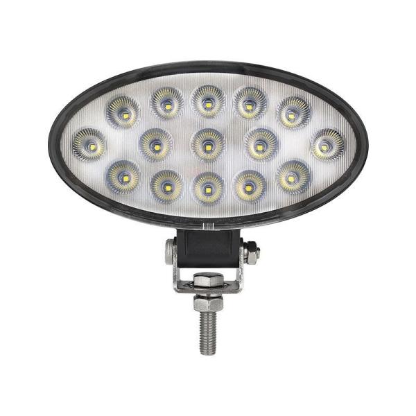 Foco LED de trabajo ovalado para tractor de 12V 24V 75W