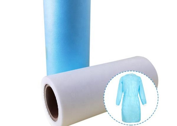 Desgaste não tóxico respirável da tela não tecida de Spunbond do poliéster 50GSM - resistente