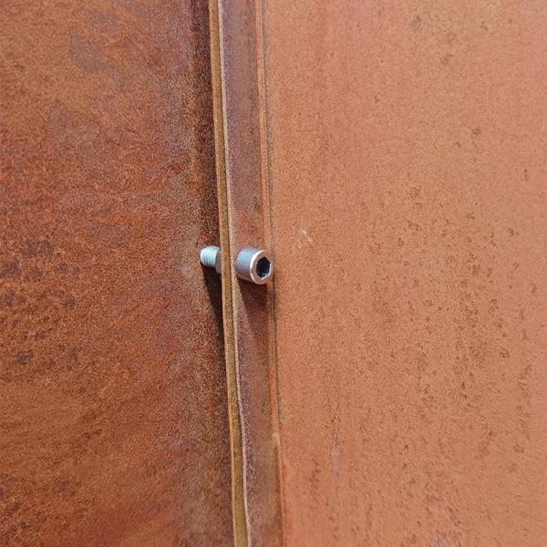 Подгонянный лазер плантатора металла Corten стальной на открытом воздухе отрезал отделяемое