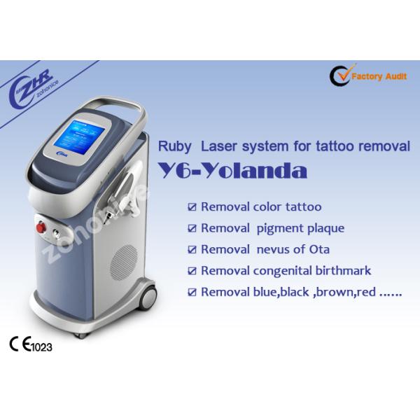 Equipo médico del retiro del tatuaje del laser