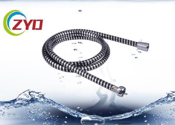 PVC Outer Layer Portable Shower Hose , Durable PVC Toilet Flexible Hose