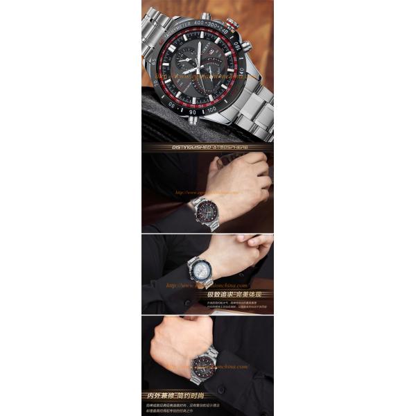 Red Marks Luxury Watch Man Men's Quartz Watch Fashion Business Man Watch Male Watch Steel
