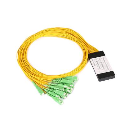 SC / APC 1x16 Plc Splitter , G657A Optical Signal Splitter 1310nm / 1550nm Wavelength