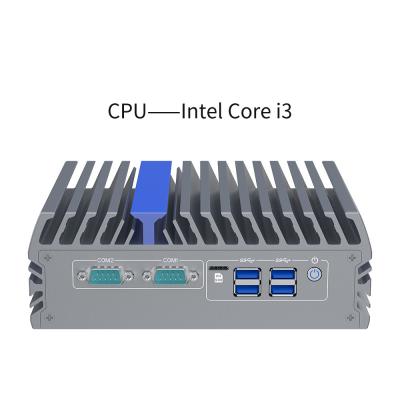 Industrial Box PC i3 1215U12th Gen Performance Triple 4K HDM for Automation