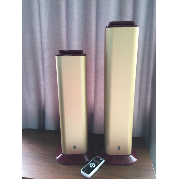 12w Remote Control Black / Silver / Gold Fragrance Oil Dispenser Machine 1500CBM SW1500