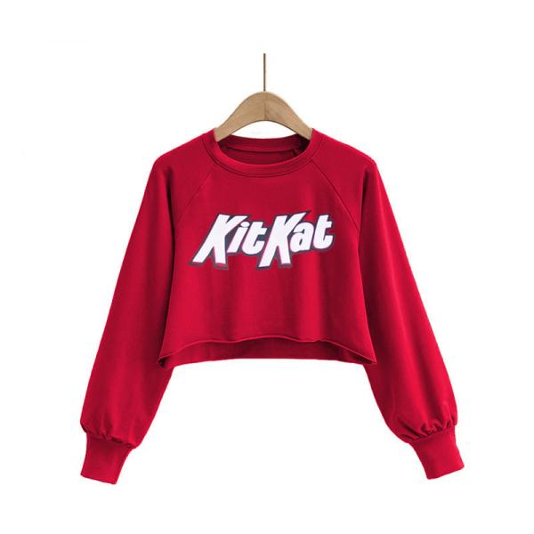 Printing Design Women Sweatshirt Hoodie Colorful Casual Autumn Fleece