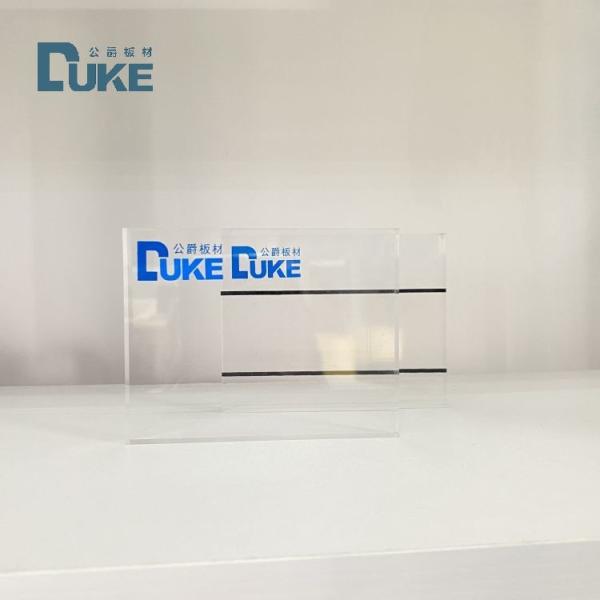 100% Virgin Material Cast Acrylic Sheet 5mm to 20mm Thickness Durable Panel for Outdoor Sound Barrier / Noise Barrier