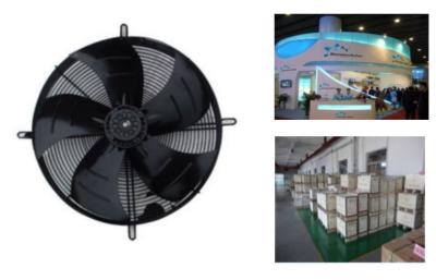 Industrie de la réfrigération Ventilateur à débit axial en acier inoxydable à paroi