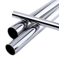 L'acier inoxydable solides solubles ronds soudés décoratifs sifflent le SUS 201 304L 316 316L 304 Q275 de tube