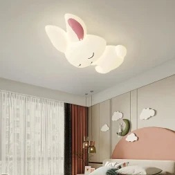 Bedroom Ceiling Lamps Creative Princess Room Little Girl Warm Romantic Butterfly Ceiling Lights(WH-MA-312)