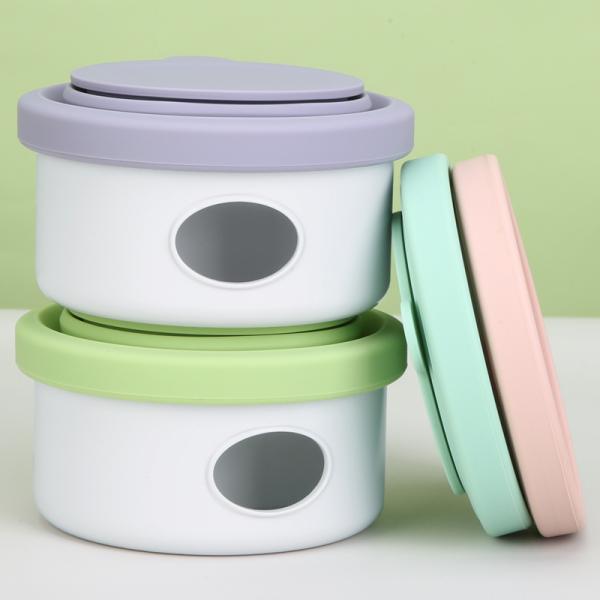 Outdoor Travel Dog Feeder 3 in 1 Collapsible Pet Water Bowl with Lid and Foldable Design