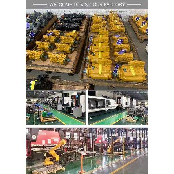 Двигатель экскаватора с колесной коробкой передач E312B Двигатель Assy 1141518 1195406 Гидравлические части колесной коробки передач Двигатель