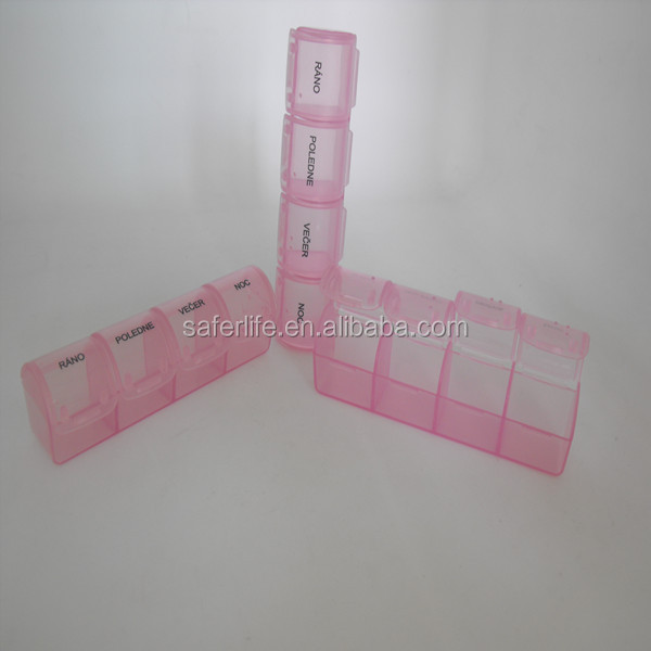 Hot selling  Mini Decorative Bracelet Pill Box for Children Fancy Pill Box