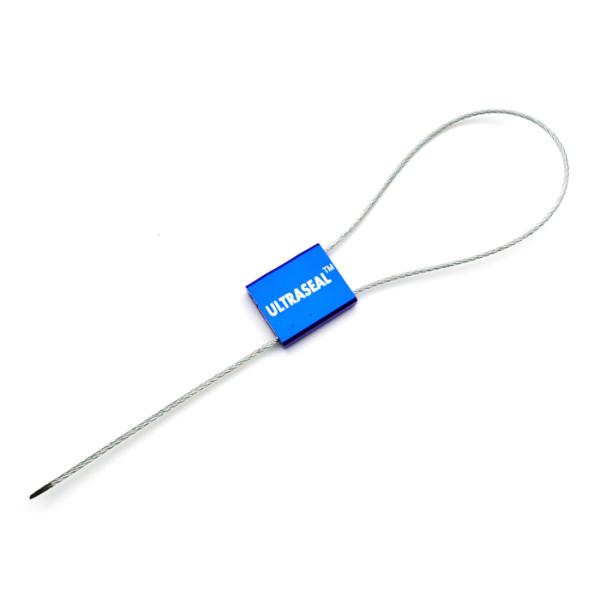 US-CC151 Adjustable Self Locking Cable Security Seals With 300mm Exposed Length