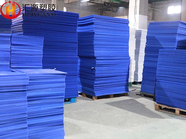 18x24 Correx Fire Retardant Sheets , Blue Corrugated Plastic Sheets