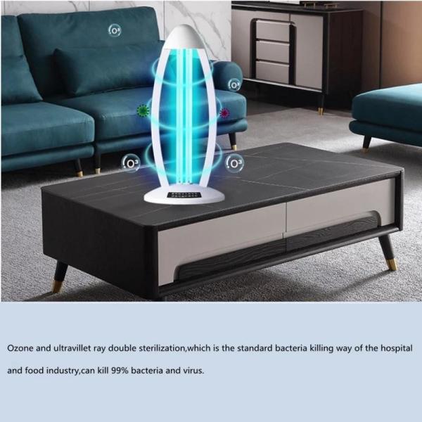 Hospital UVC LED Light Room Sterilization 32W Rated Power 220*220*480mm