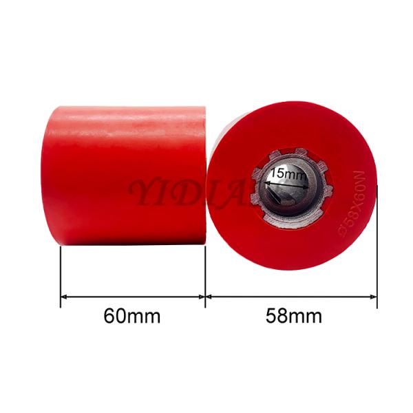 L60мм резиновый прижимной ролик Power Feeder разделяет резиновые Power Feed Rollers
