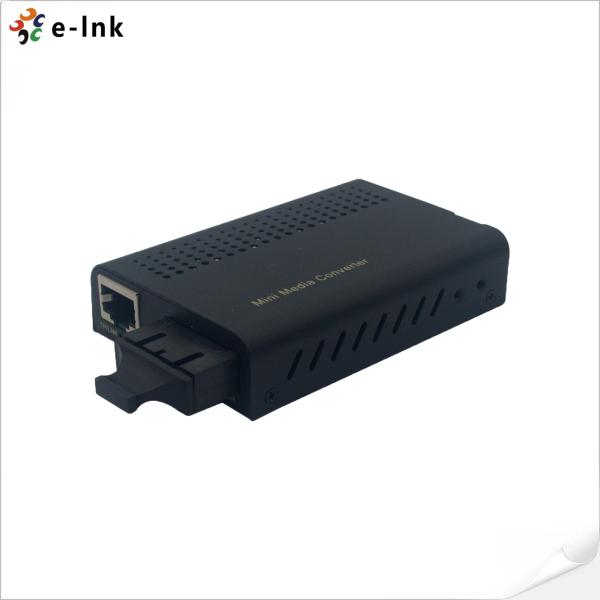 Коммерчески конвертер 10/100/1000Base-TX средств массовой информации гигабита волокна к SC 1000Base-FX