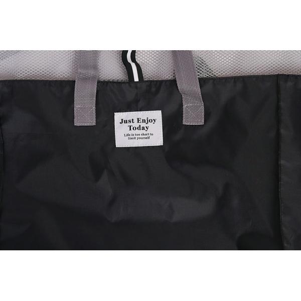 33*11*23cm Foldable Oxford Tote Bag Outdoor Travel Waterproof