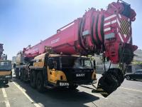 2019 Sany SAC4500 Grue d'occasion avec 93m Boom principal et 42m Jib 143t contrepoids 1914h Temps de course 18624km kilométrage