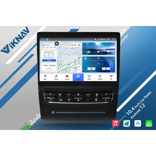 OEM 1204x768 Стереорадио Carplay для Maserati Quattroporte 2013-2017