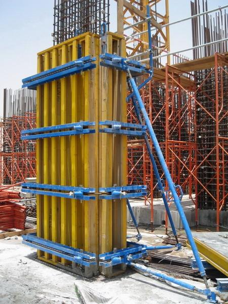 Adjustable square or rectangle Concrete Column Formwork with variational dimension