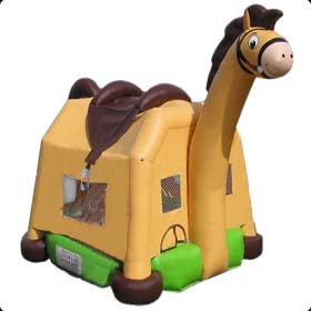 Хвастун ПВК рекламы 0.55мм раздувной, животный раздувной оживленный дом ИХБ-019 для детей