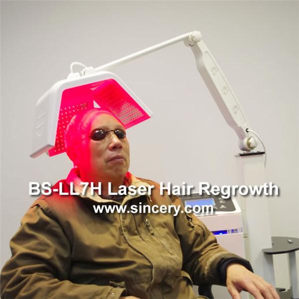 anti-dropping laser hair restoration laser hair regrowth machine To stop hair loss PDT LED Diode Laser