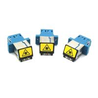 SC del adaptador IP67 del reborde de la fibra óptica del duplex FTTH del LC UPC