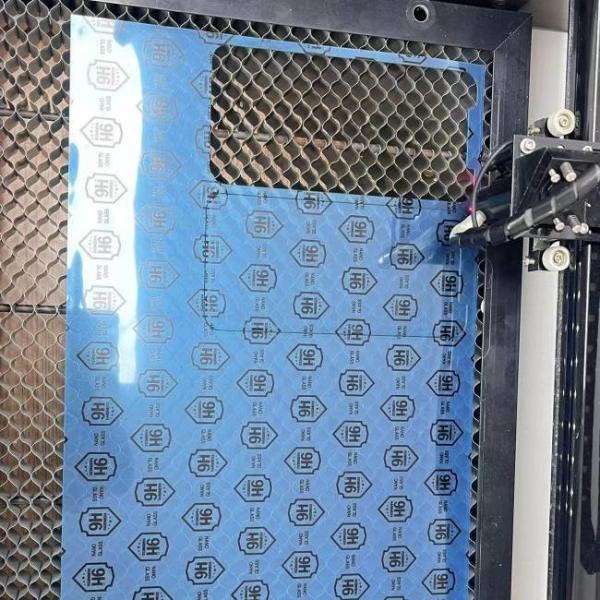 Анти- сырье протектора экрана закаленного стекла отпечатка пальца Нано в листе и крене