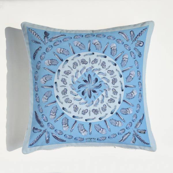 Customisable Navy Blue White Japanese Cushion Cover Wedding Decor Pillowcase