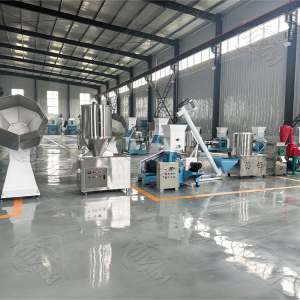 New Dry Pet Cat Dog Food Fish Feed Extruder Equipment 800kg/h Floating/Sinking Pellet Production Line Machine