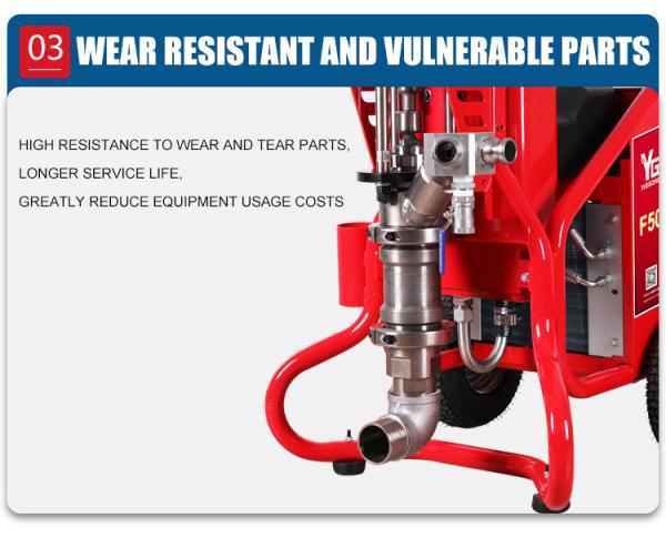 Hydraulic Cement Mortar Spray Machine 380v 7.5kw Fire Retardant Coating Spray Machine