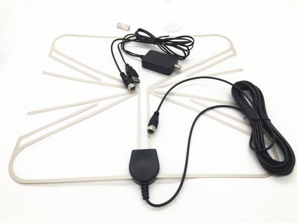 HD Digital TV Antenna 50 Miles Range Detachable Amplifier Signal Booster