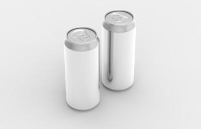 A soda 250ml de aço lustrosa enlata da tração preta da cor da tampa de 100% latas de alumínio vazias bem de selagem de Ringcustom
