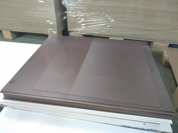 0.5mm 0.8mm 1.5mm Brown Phenolic PCB Drilling Backup Board