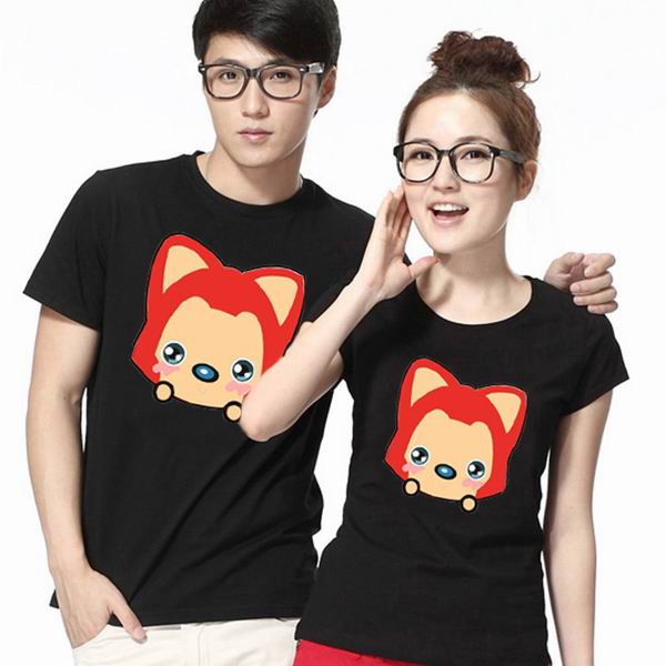 fashional design forever love couple t-shirt/cotton t-shirt/ custom t-shirt