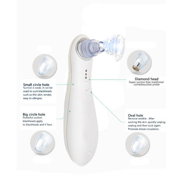 pore vacuum blackhead remover blackhead remover vacuum suction diamond dermabrasion microdermabrasion device