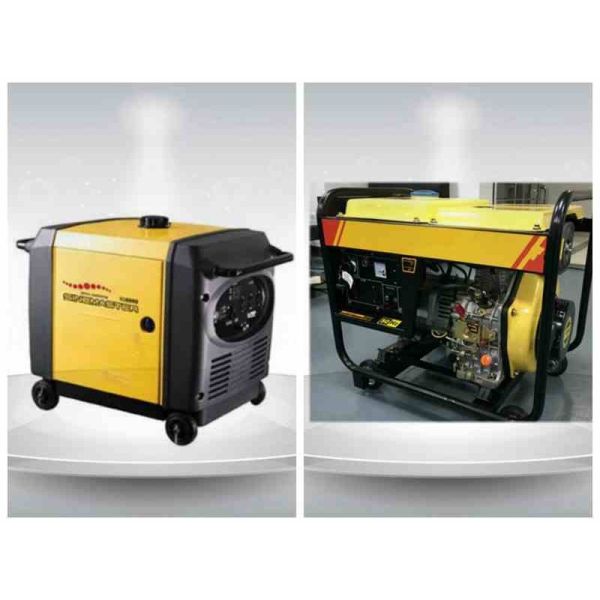 5kva Digital Gasoline Residential Diesel Generators Single Phase Portable ISO9001