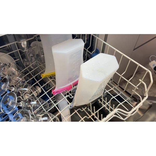 500 мл 1000 мл складной силиконовый пакет для хранения пищи Силиконовые фризерные пакеты